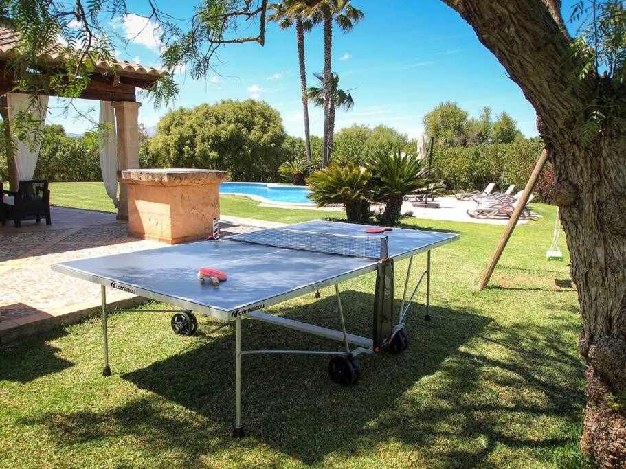 Ciclismo Y Golf Junto A La Playa Finca Son Sant Martí Gran Villa Muro