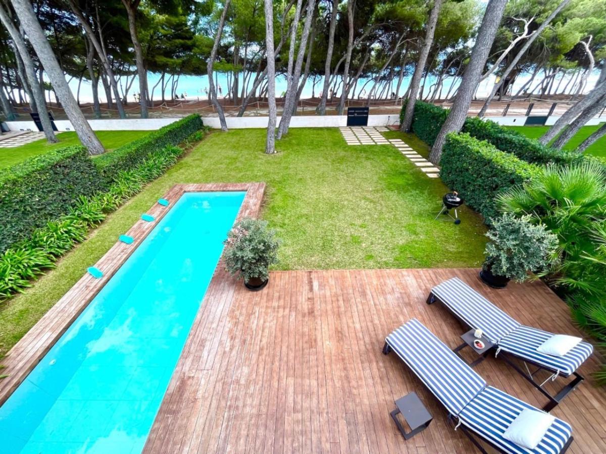 Luxury Con Piscina,primera Línea De Playa Apartamento *