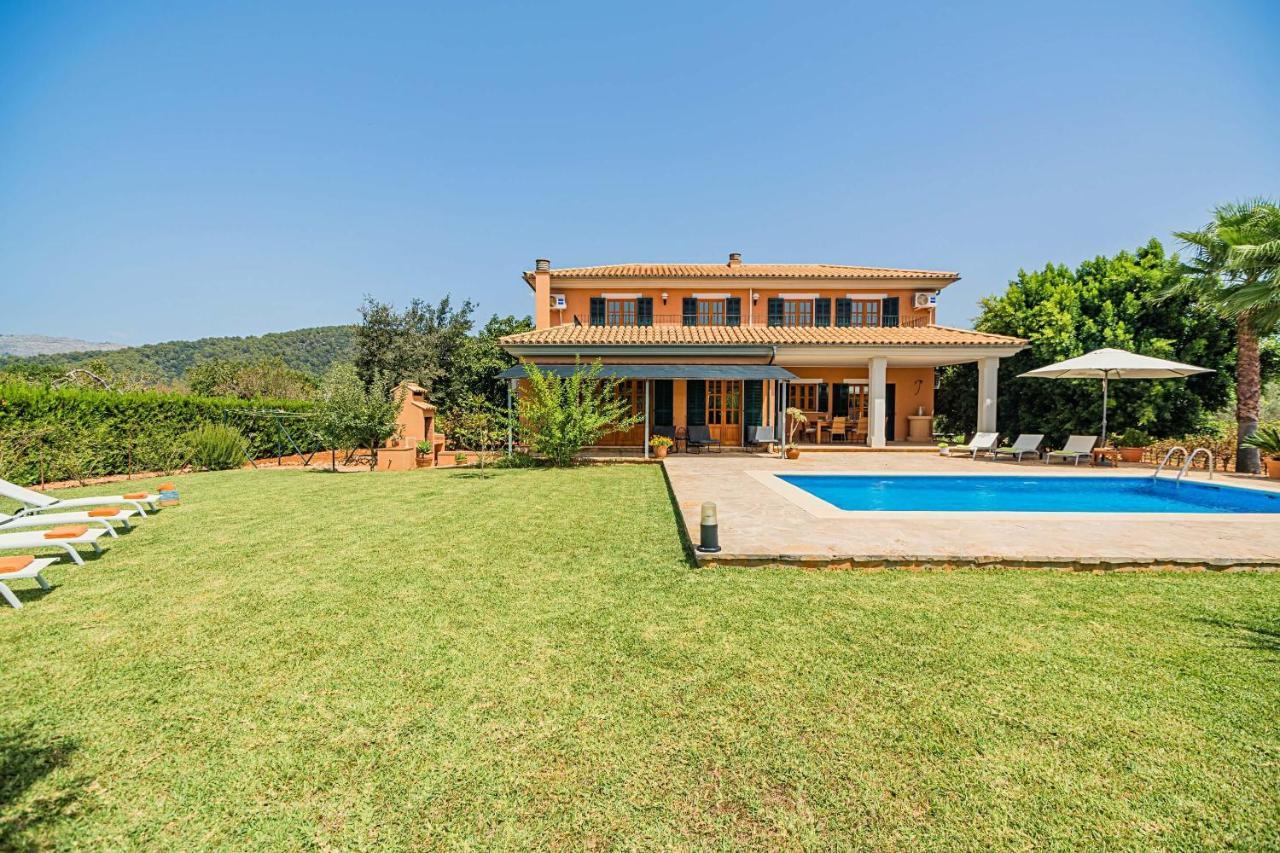 Beautiful Mallorca Lluna Nova 4 Bedrooms Fully Airconditioned Interior Private Pool Villa Sa Pobla
