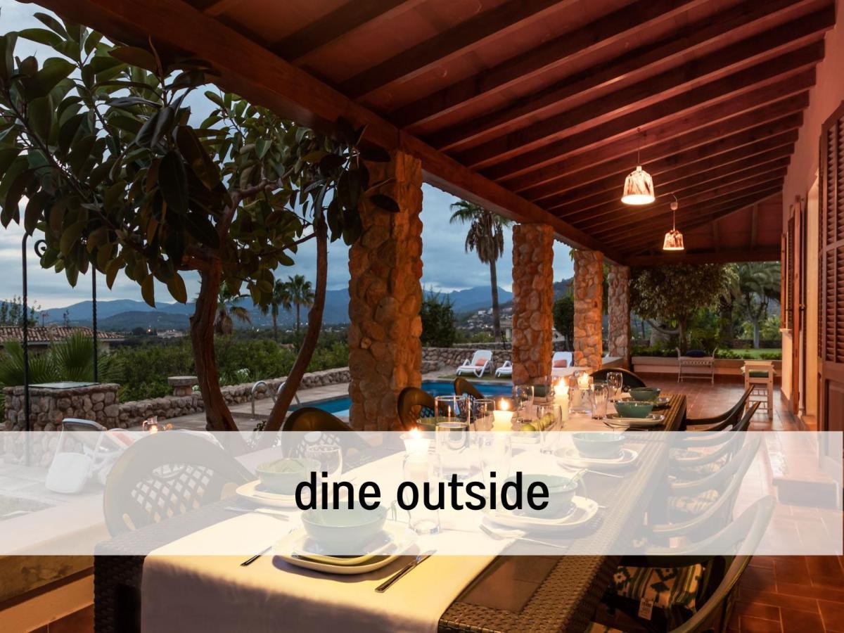 Villa Feliz Mit Meerblick, Pool, W-lan & Parkplatz Bunyola (Buñola)