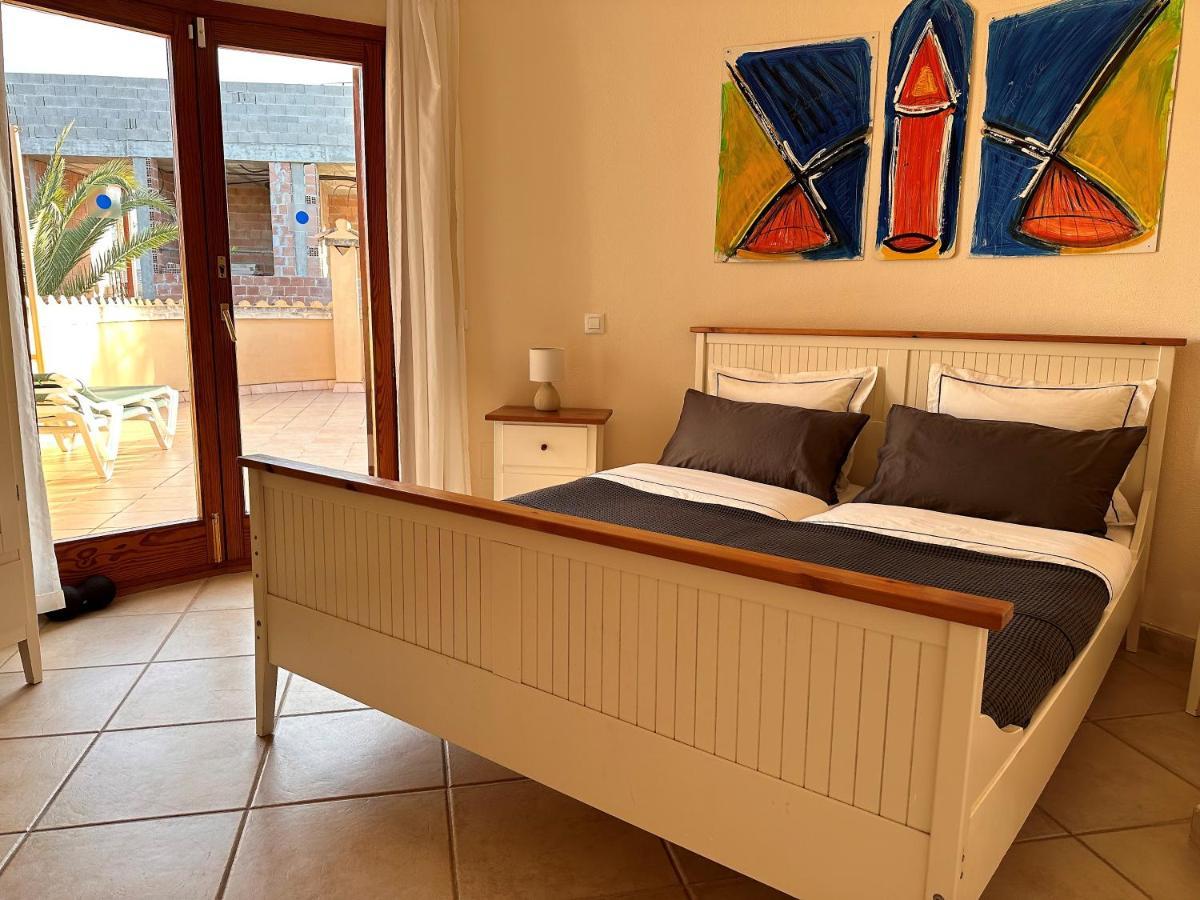 Villa Sanchez In Strandnahe Mit Pool, Jacuzzi, Klima, Wifi, Gas Bbq *