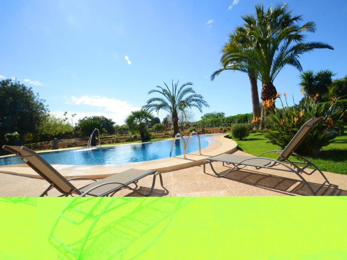 Rovey, Pool And Gardens In Inca (Mallorca)