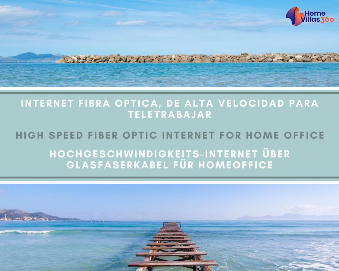 Сasa de vacaciones Blue Fisherman House 2 By Homevillas360 Cala de Sant Vicenc