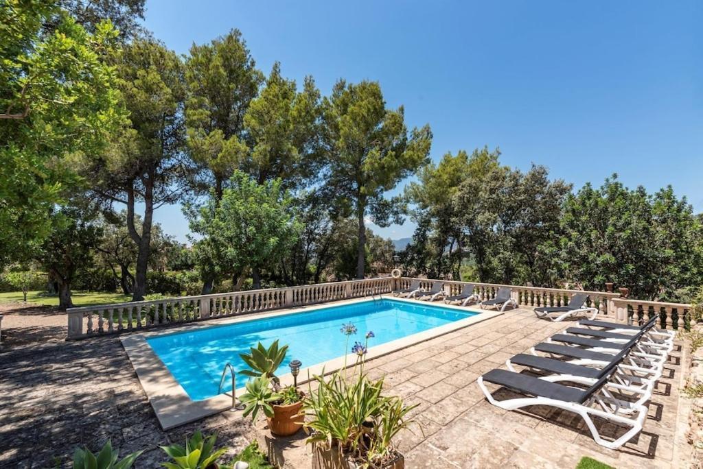 S'alzinaret, Lujosa Con Piscina Villa Bunyola (Buñola)