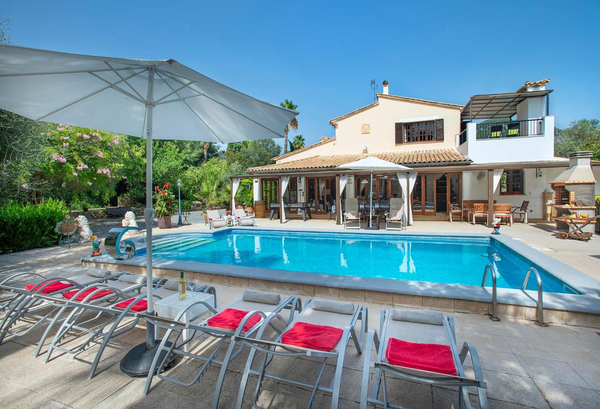 Villa Les Oliveres Vall De Colonya By Vintage Travel *