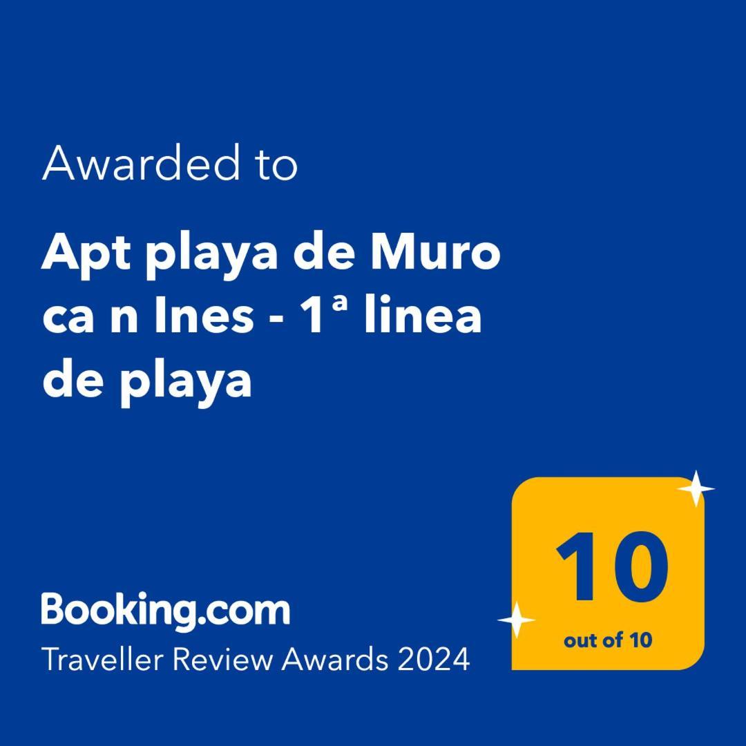 Apartamento Apt Playa De Muro Ca N Ines - 1ª Linea De Playa *