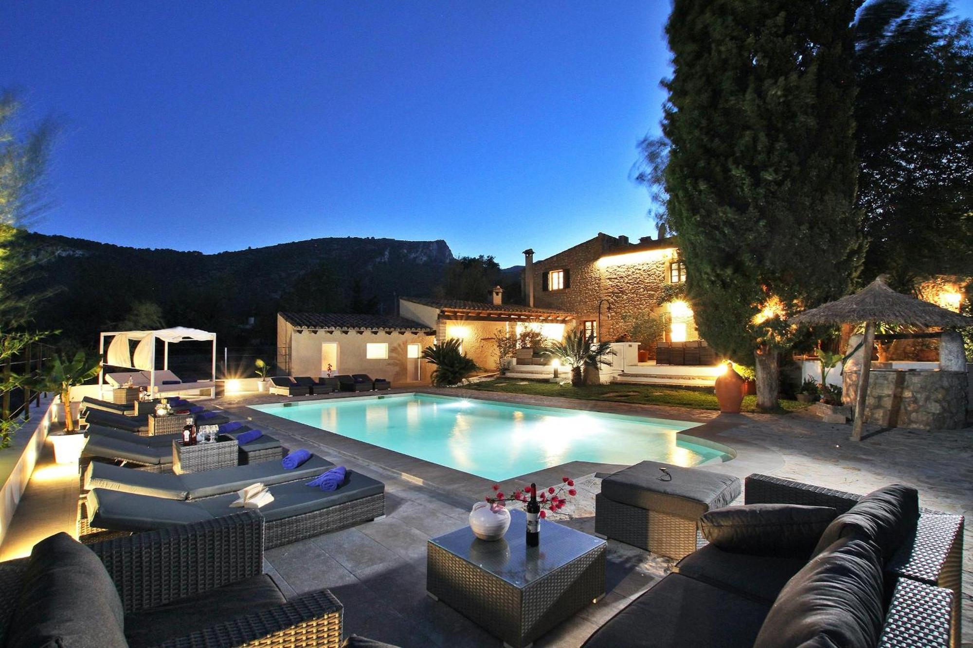Traditional Mallorca Villa 6 Bedrooms Villa Colonya Olive Private Pool Stunning Views Colonya Valley *