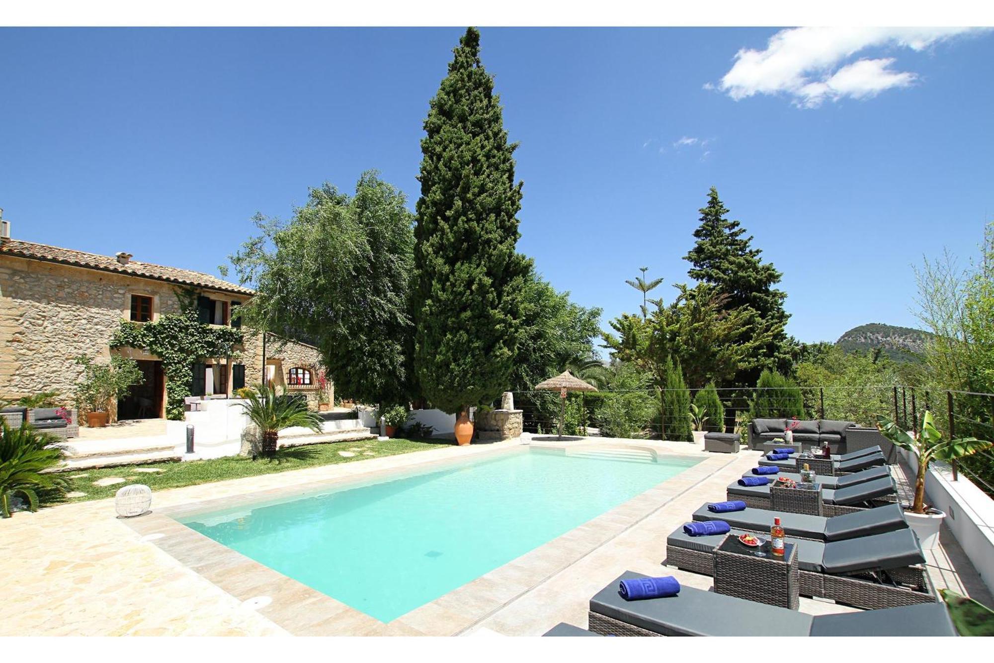 Villa Traditional Mallorca Villa 6 Bedrooms Villa Colonya Olive Private Pool Stunning Views Colonya Valley Pollensa