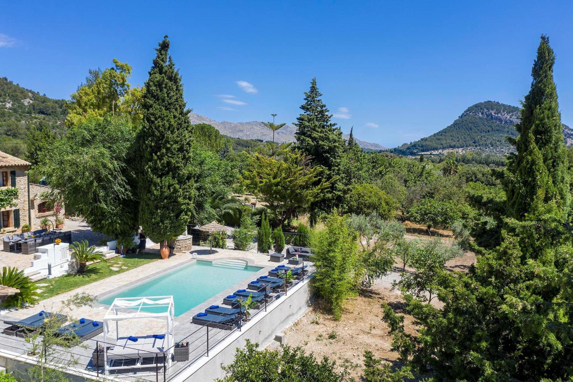 Traditional Mallorca Villa 6 Bedrooms Villa Colonya Olive Private Pool Stunning Views Colonya Valley * Pollensa
