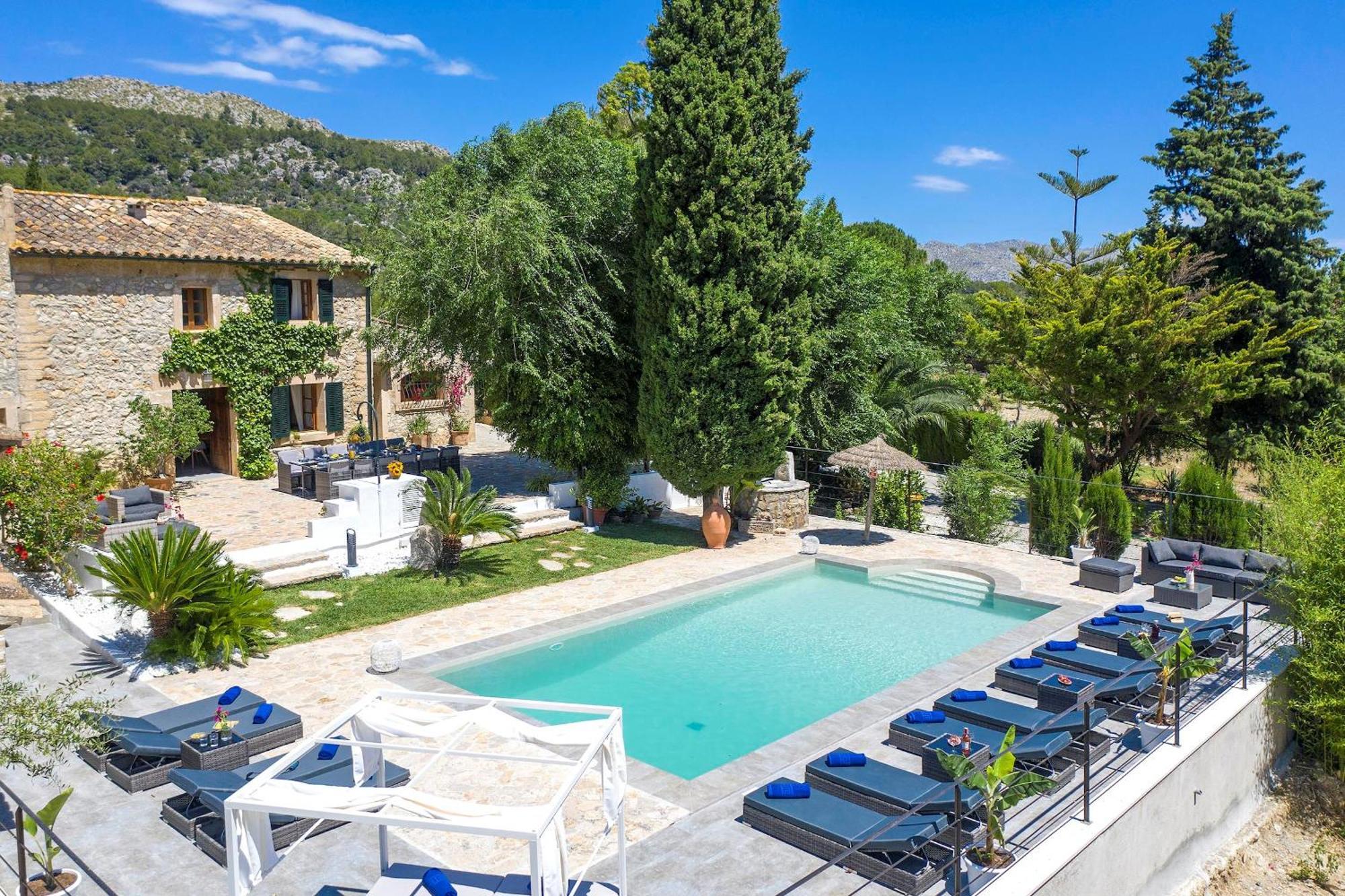 Villa Traditional Mallorca Villa 6 Bedrooms Villa Colonya Olive Private Pool Stunning Views Colonya Valley *