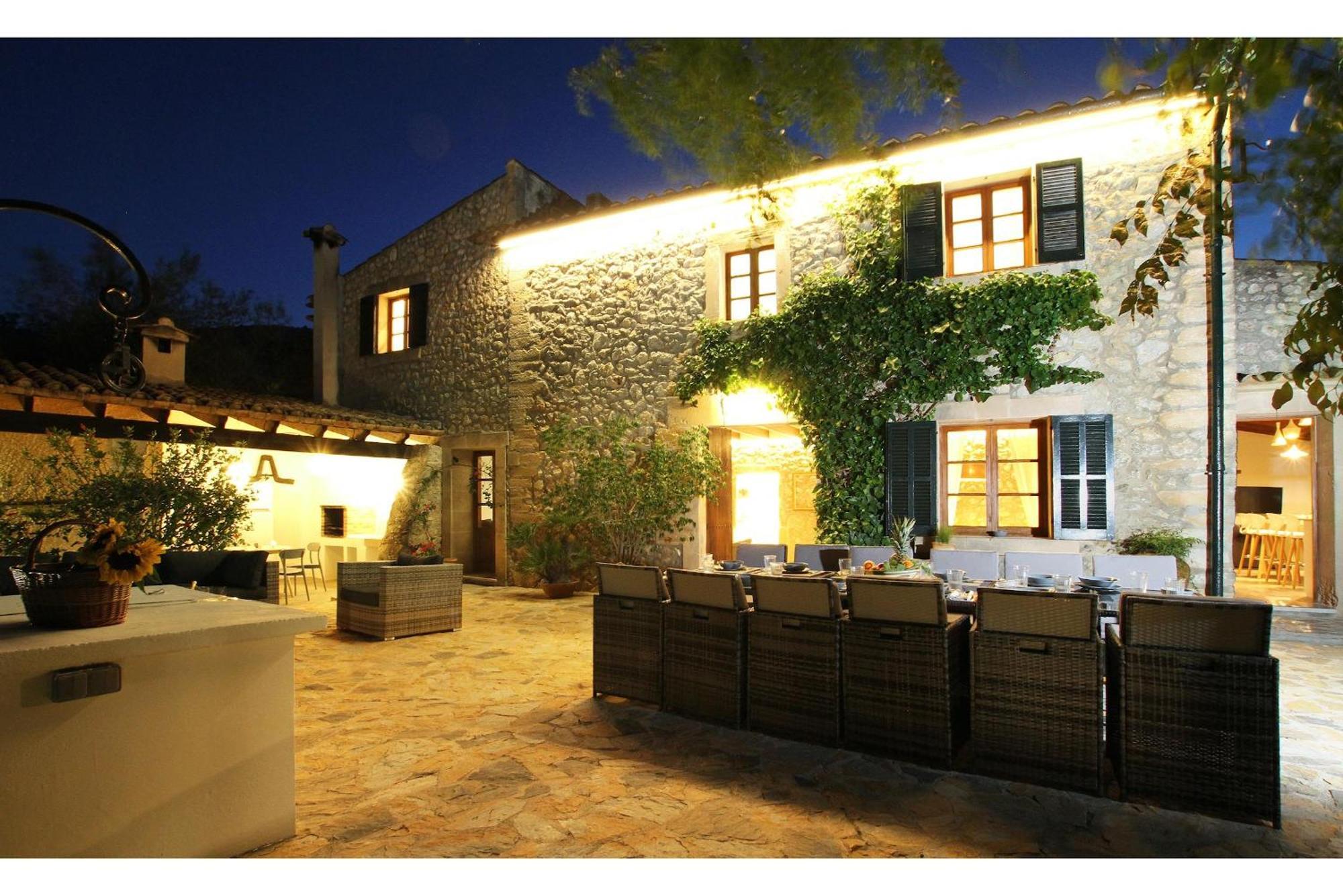 Traditional Mallorca Villa 6 Bedrooms Villa Colonya Olive Private Pool Stunning Views Colonya Valley Villa Pollensa