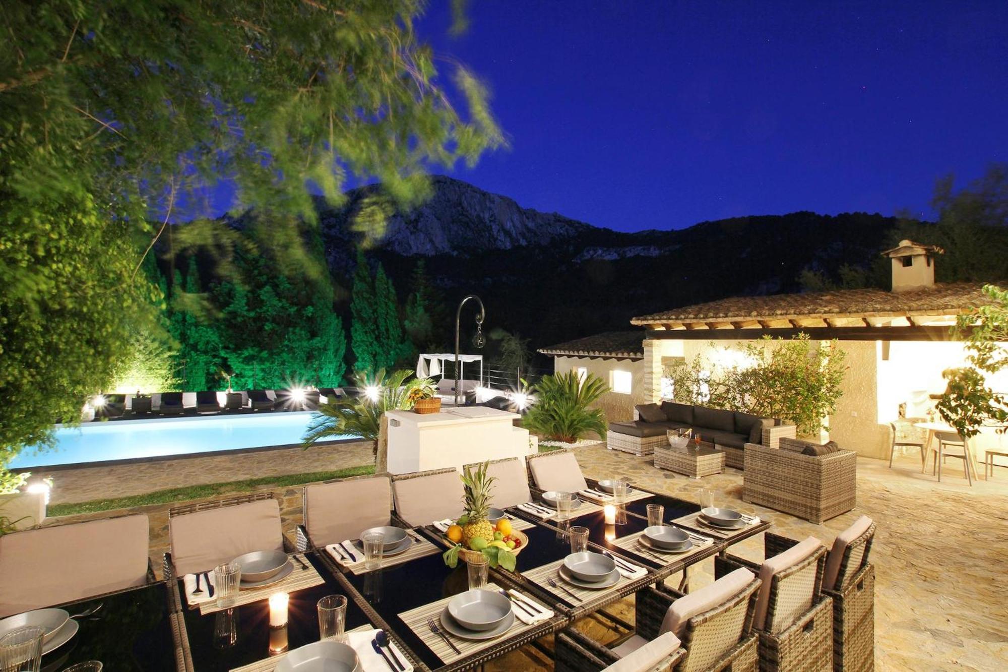 Traditional Mallorca Villa 6 Bedrooms Villa Colonya Olive Private Pool Stunning Views Colonya Valley