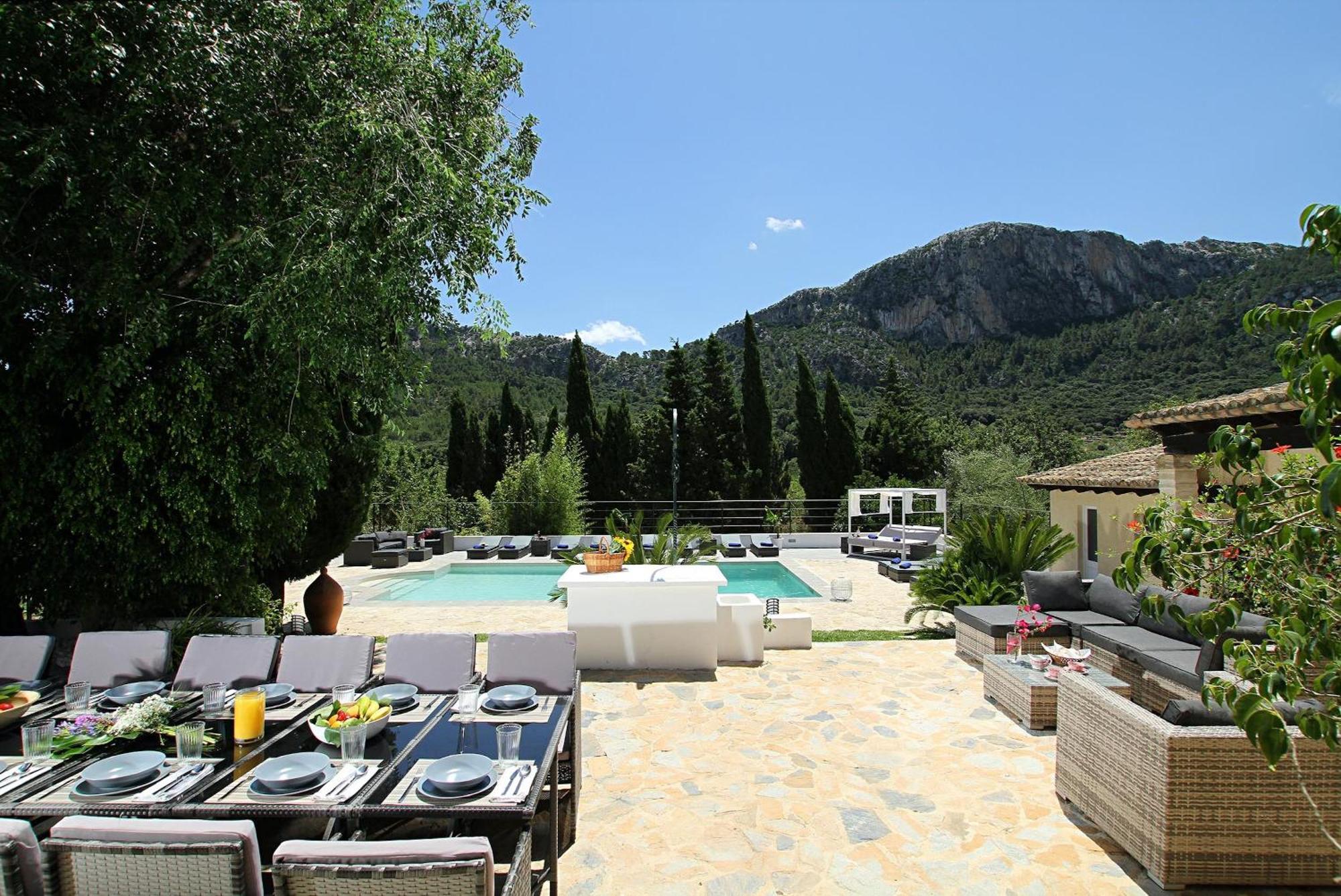 Traditional Mallorca Villa 6 Bedrooms Villa Colonya Olive Private Pool Stunning Views Colonya Valley * Pollensa