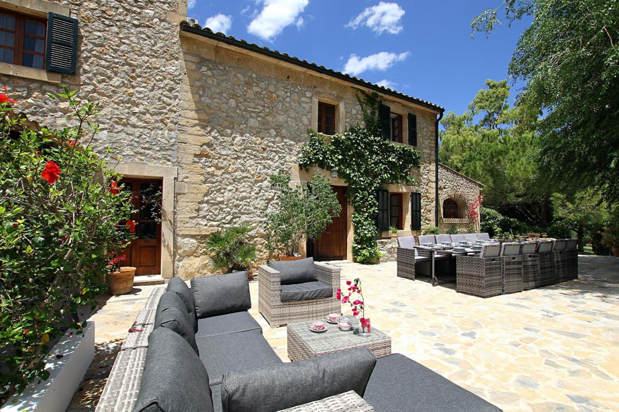 Traditional Mallorca Villa 6 Bedrooms Villa Colonya Olive Private Pool Stunning Views Colonya Valley Villa *