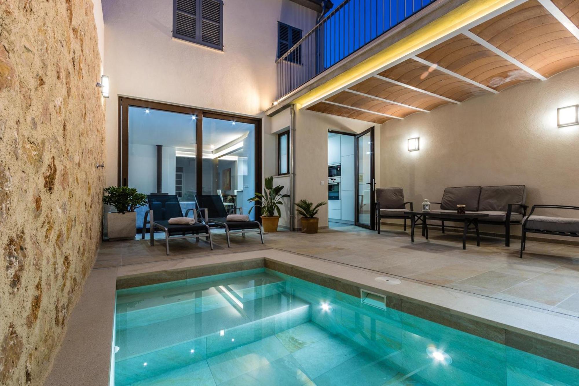Historic Townhouse Casa Bugera 3 Bedrooms Private Pool Walking Distance To Centre * Pollensa