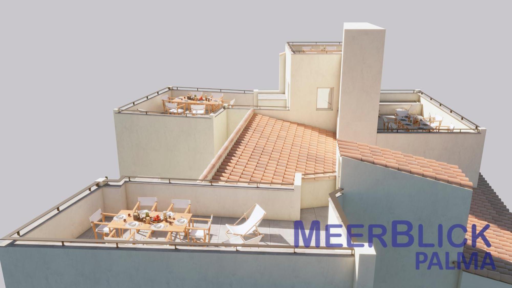 Aparttime Mit 3 Meerblick Dach-terrassen *