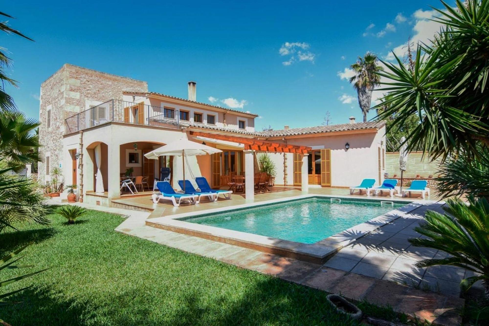 Casa Rural, Rustica Con Piscina Cas Padrins De Campos, Mallorca *