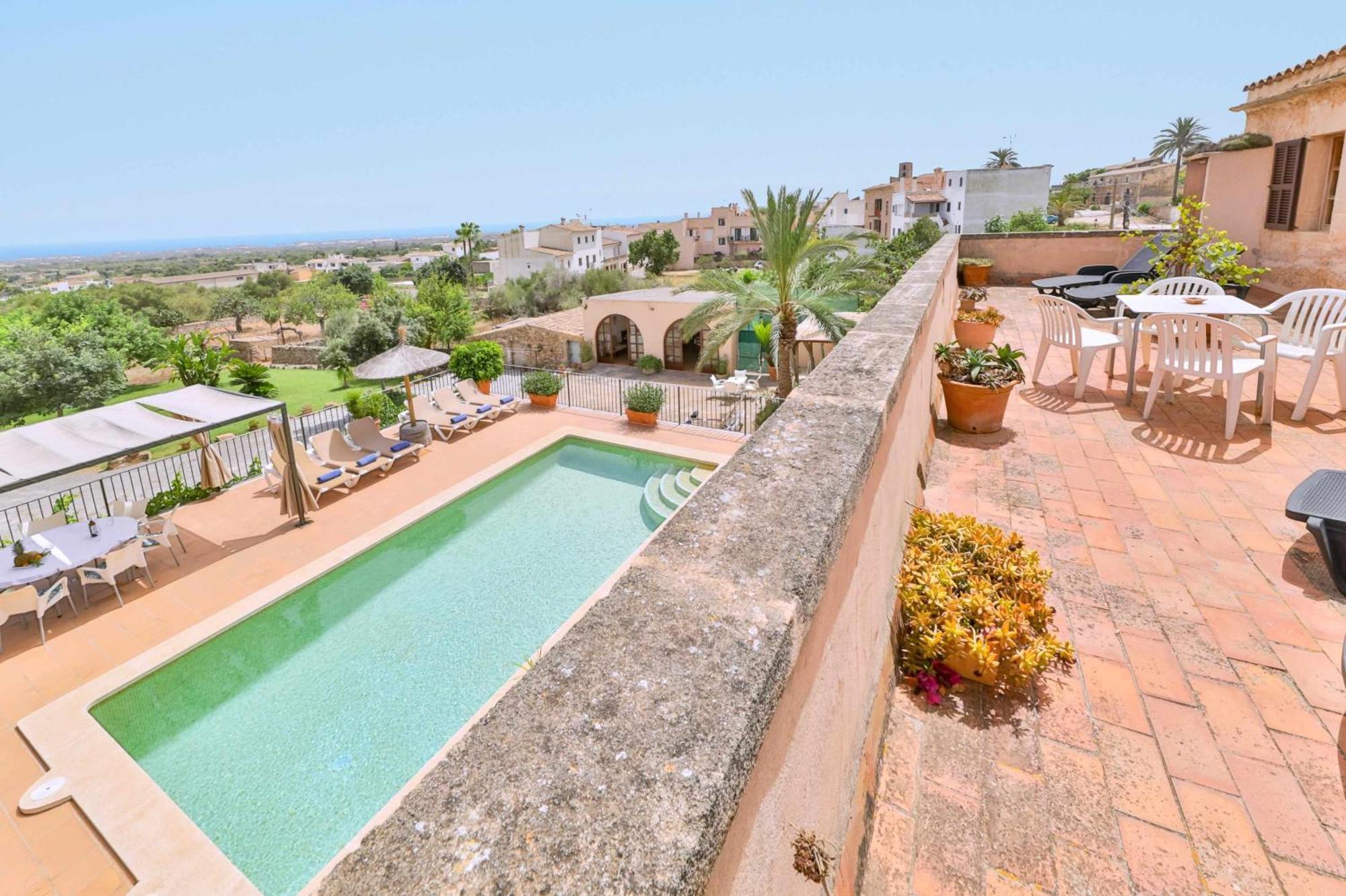 Trobat Gran Mallorquina Con Piscina * S'Horta