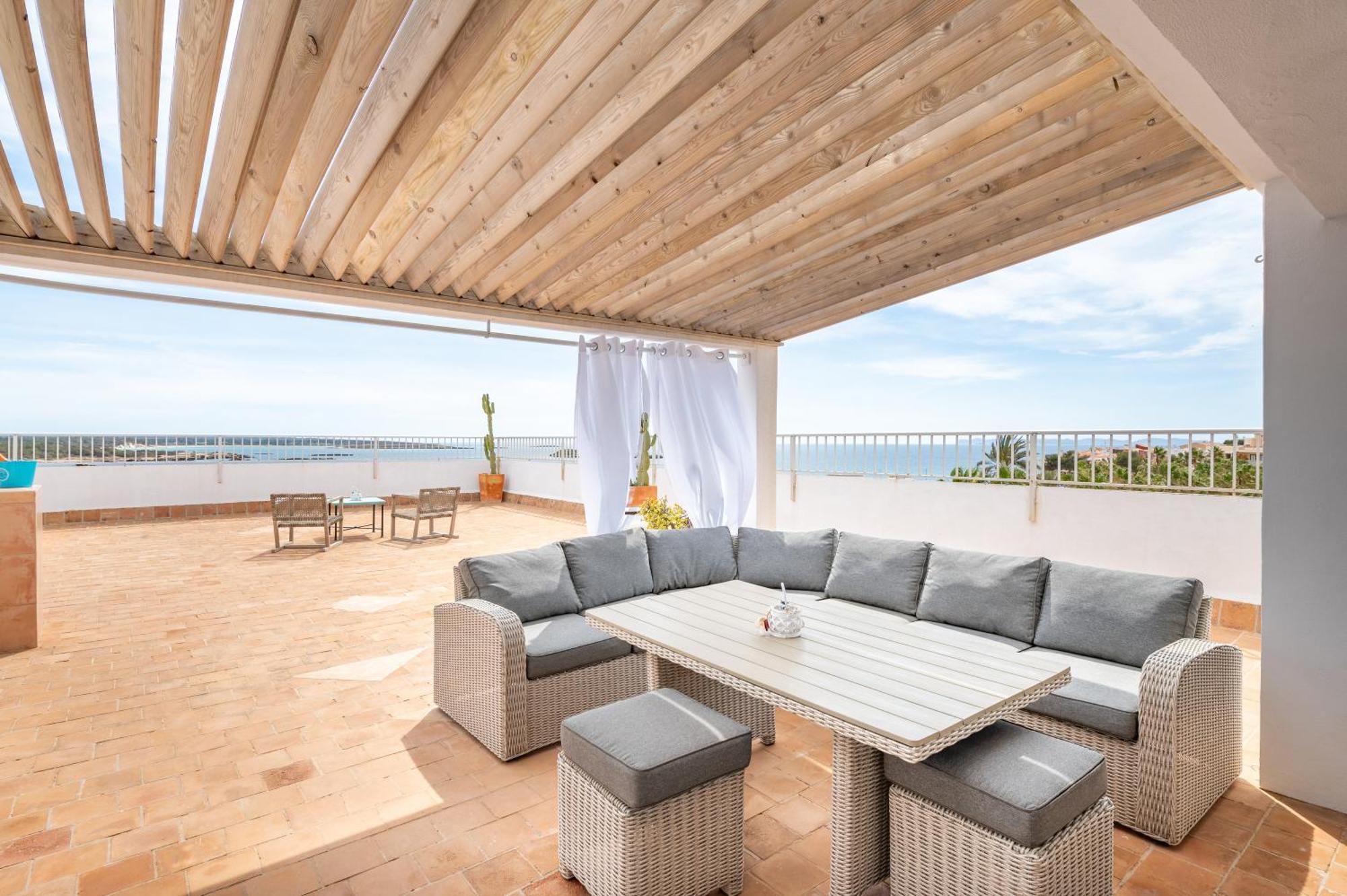 Beachfront Penthouse * Colonia de Sant Jordi