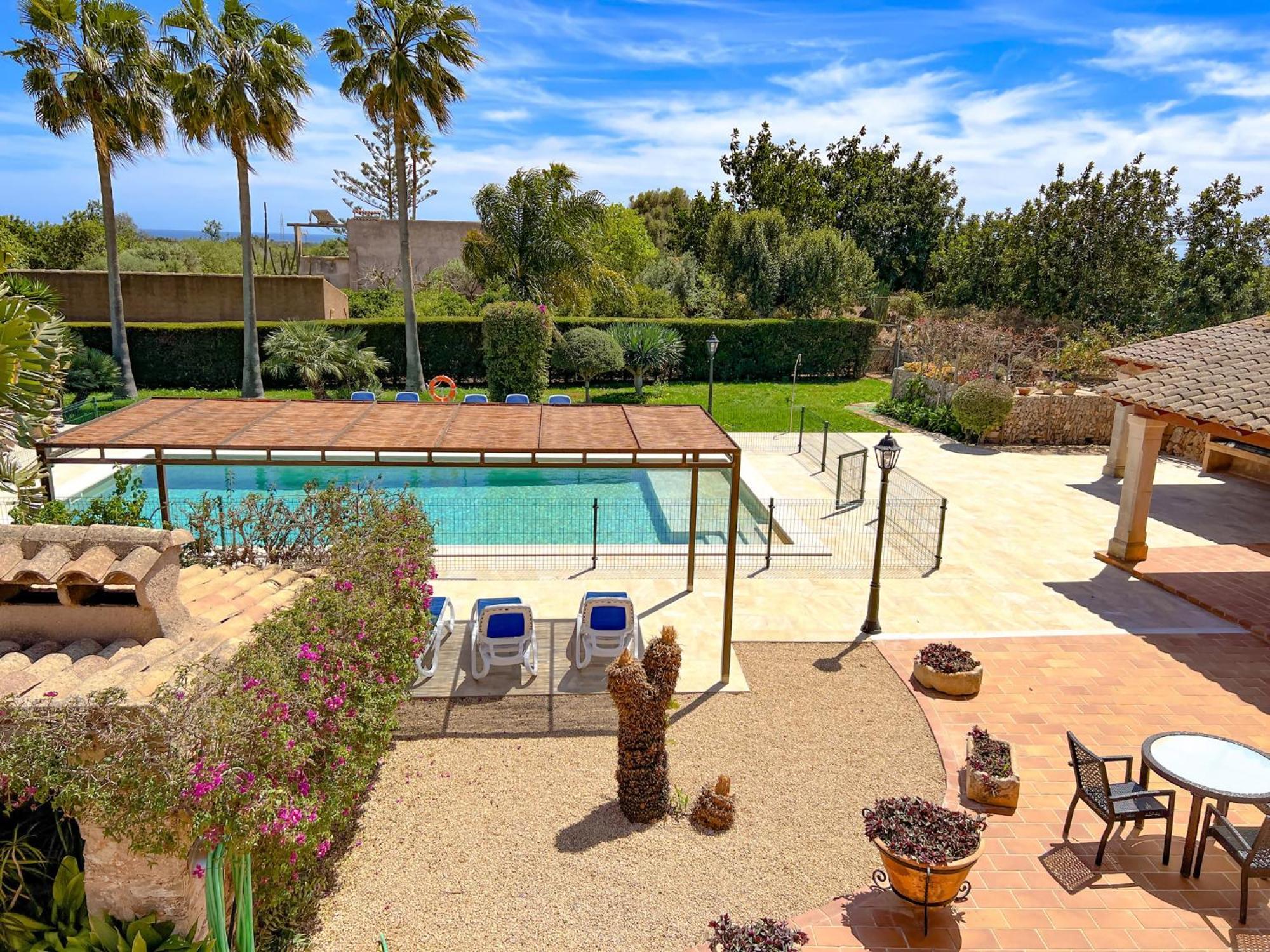 10 Personas Con Bbq Piscina Y Terraza Chalet S'Horta