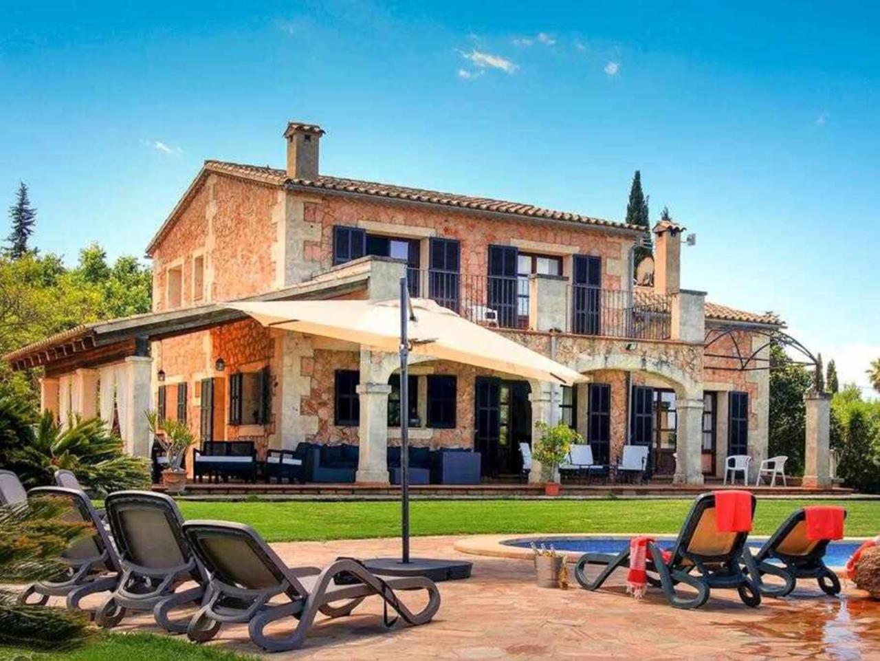 Ciclismo Y Golf Junto A La Playa Finca Son Sant Martí Gran Villa Muro