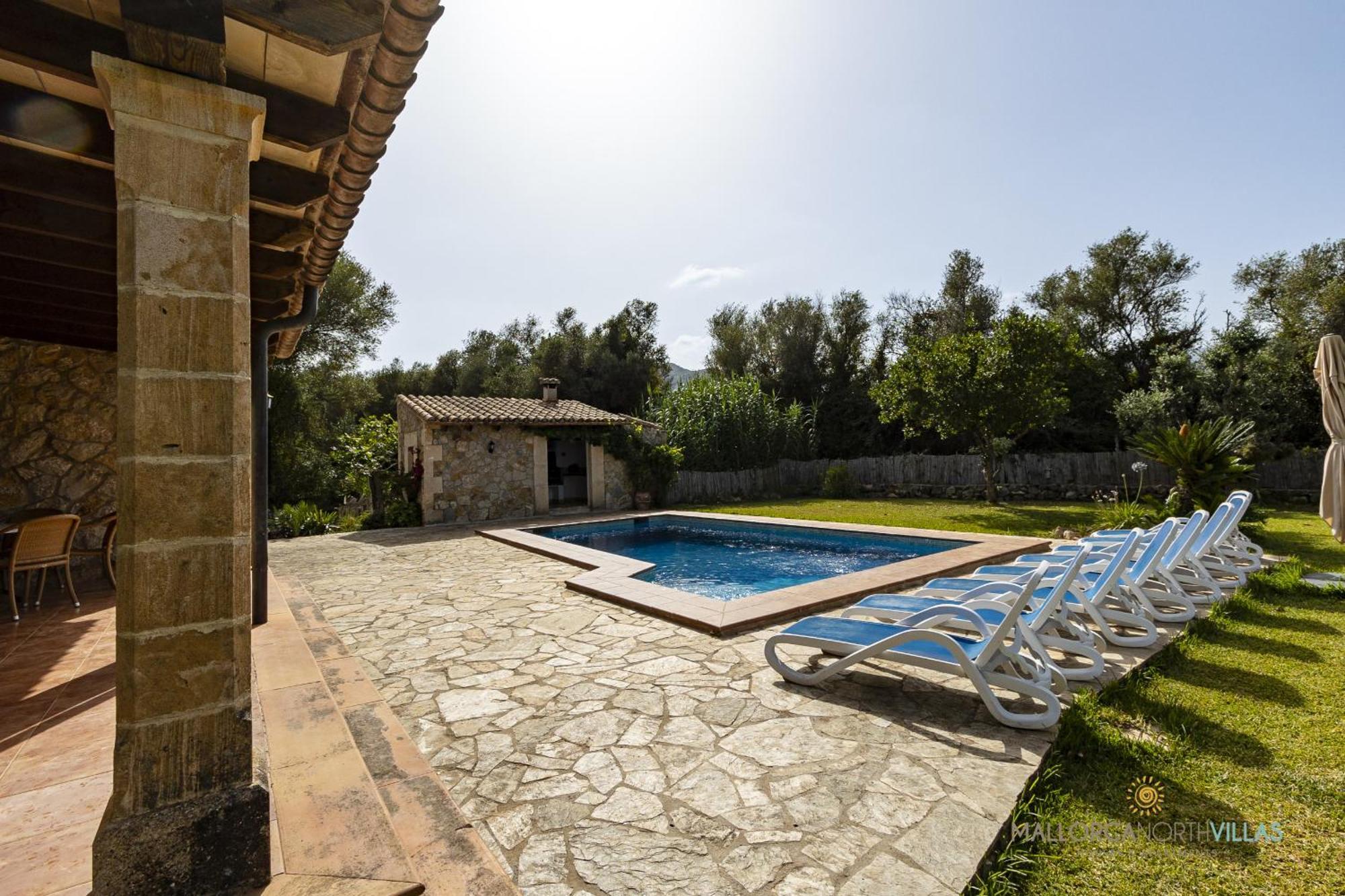 Na Caragola 8 Personas Con Piscina Y Barbacoa * Pollenca