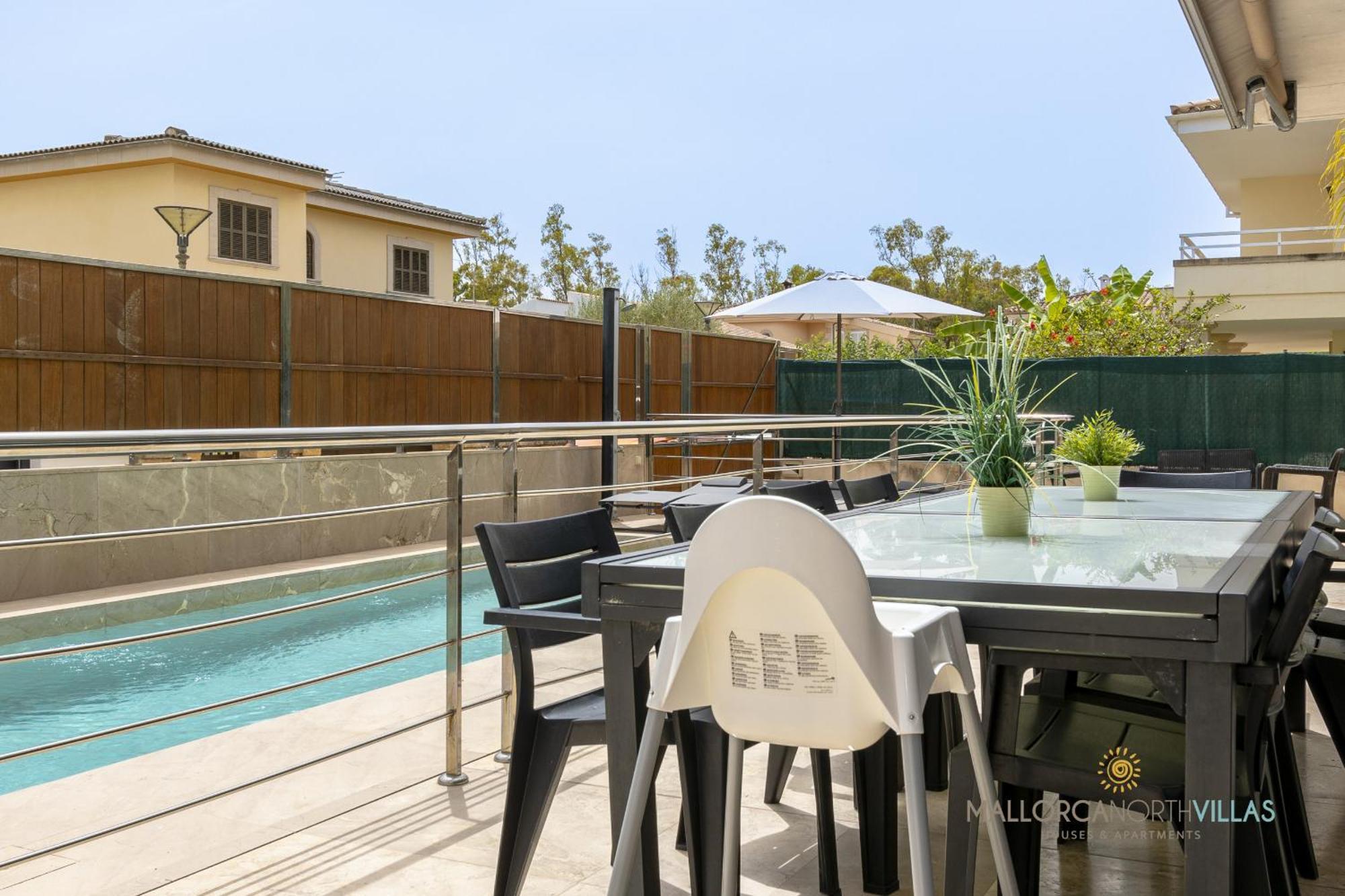 Iola A 150m De La Playa Ideal Familias Grandes Villa Playa de Muro (Mallorca)