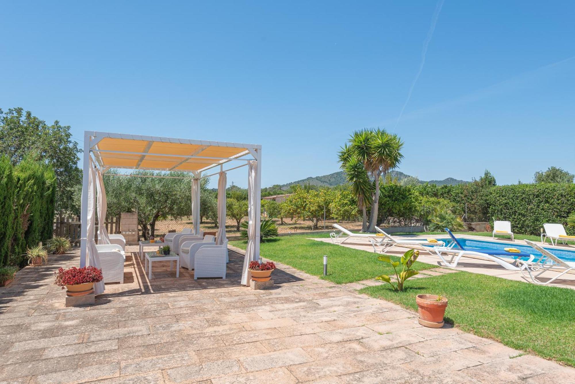 Casa Cati Hermosa Familiar Cerca De La Playa En Villa Son Servera (Mallorca)
