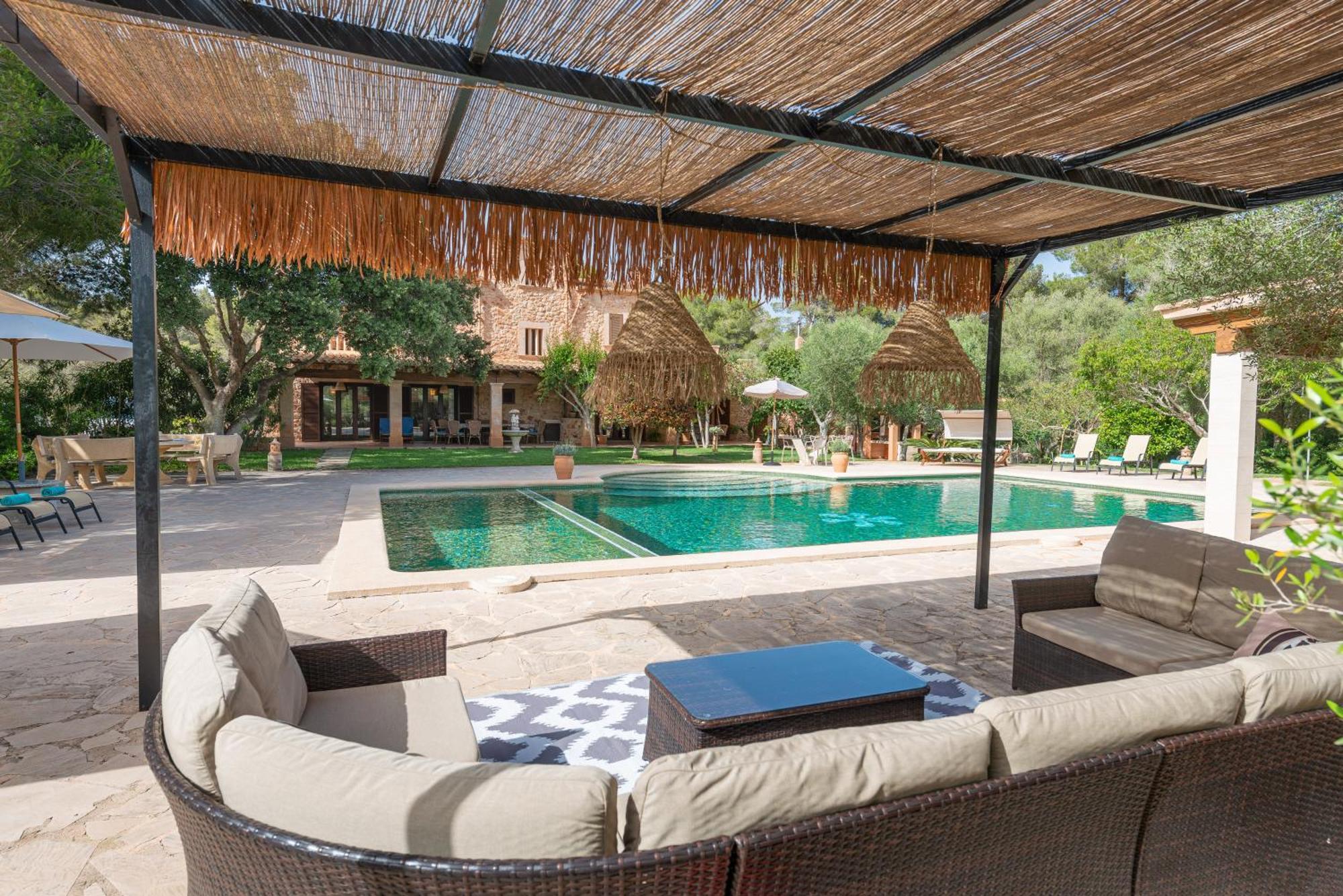De Lujo Con Gran Piscina Y Campo De Golf Cerca Villa *