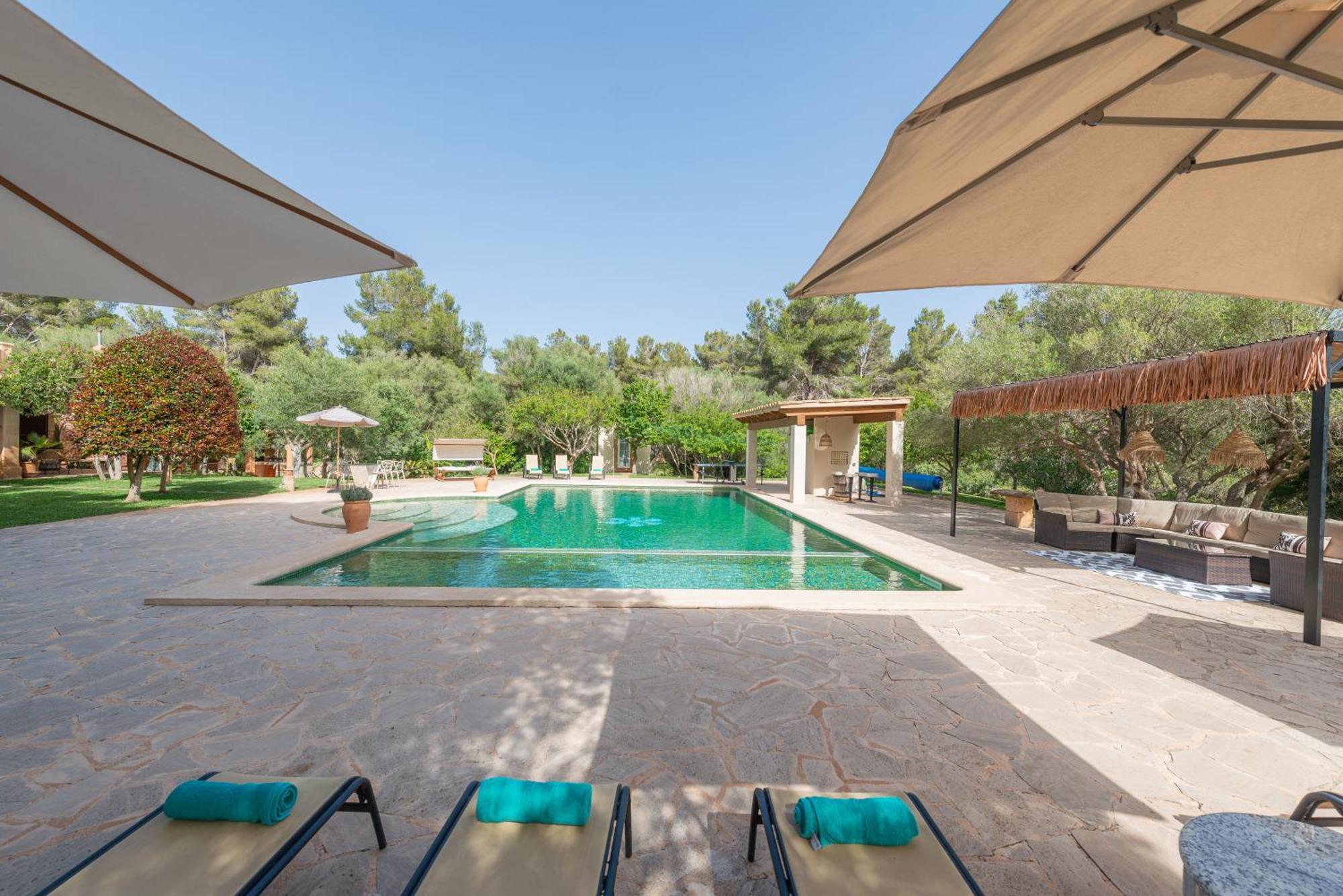 De Lujo Con Gran Piscina Y Campo De Golf Cerca Villa S'Horta