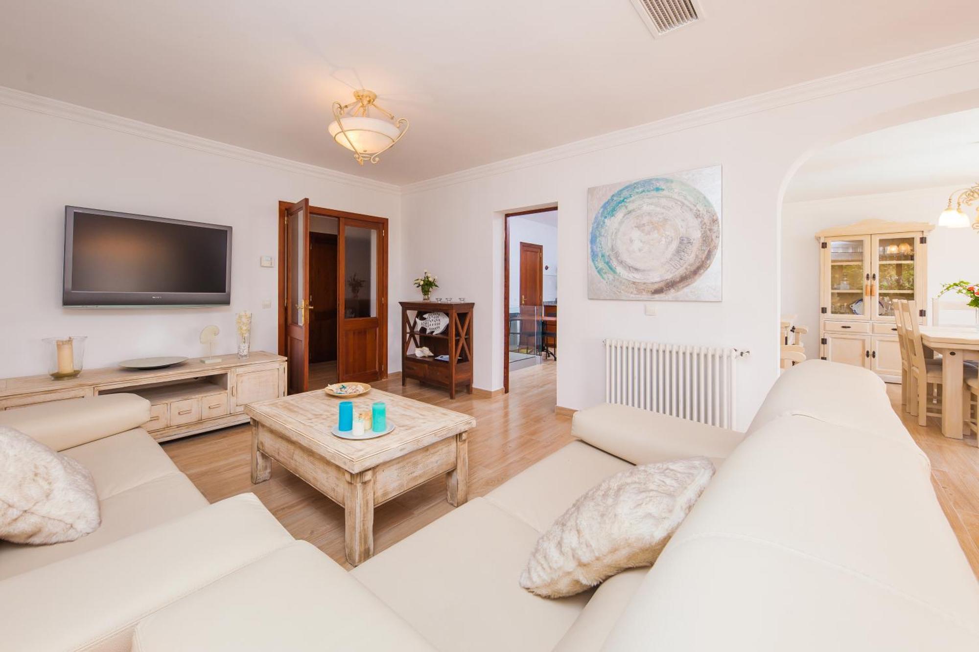 Casa Paseo Platon, Very Close To The Beach, With Pool And Garden * Cala Mandia (Mallorca)