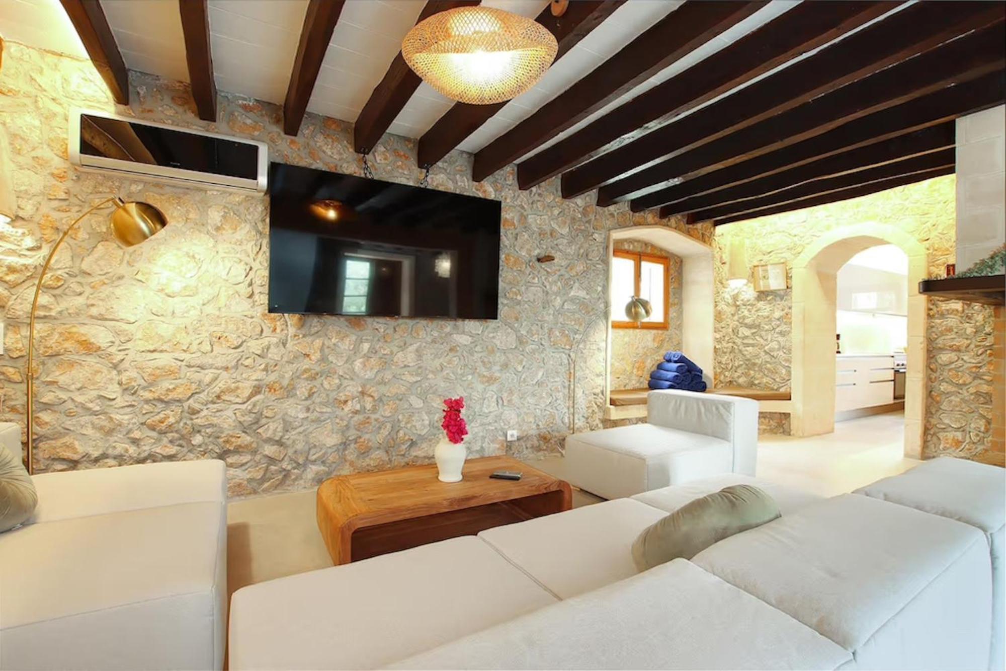 Rustic House Recently Renovated With Views To The Mountains By Renthousing * Pollensa