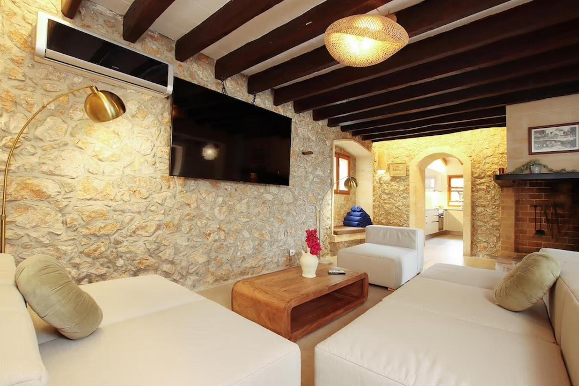 Rustic House Recently Renovated With Views To The Mountains By Renthousing Pollensa
