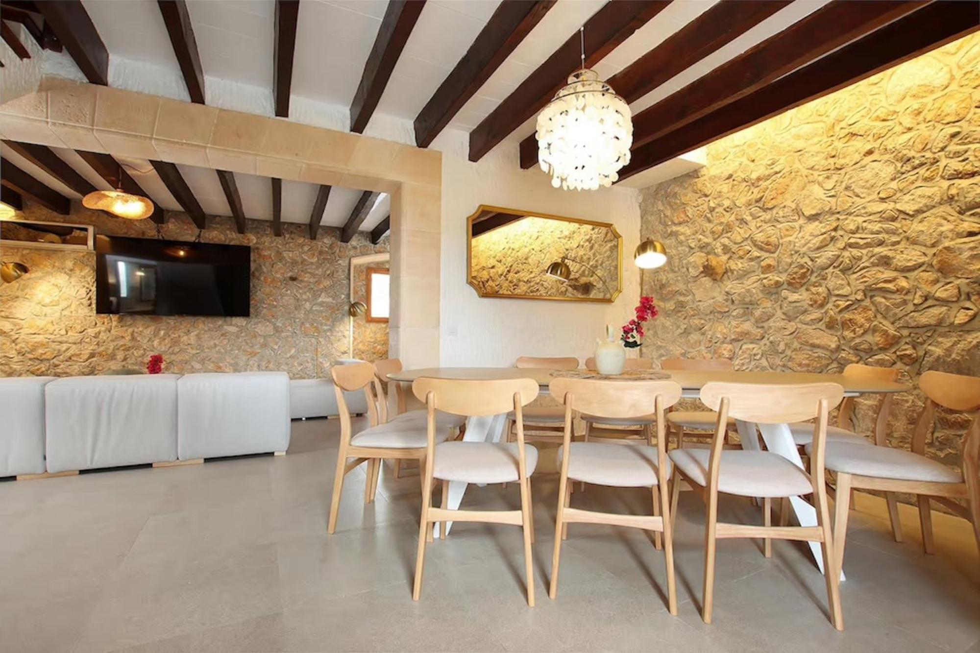 Villa Rustic House Recently Renovated With Views To The Mountains By Renthousing Pollensa