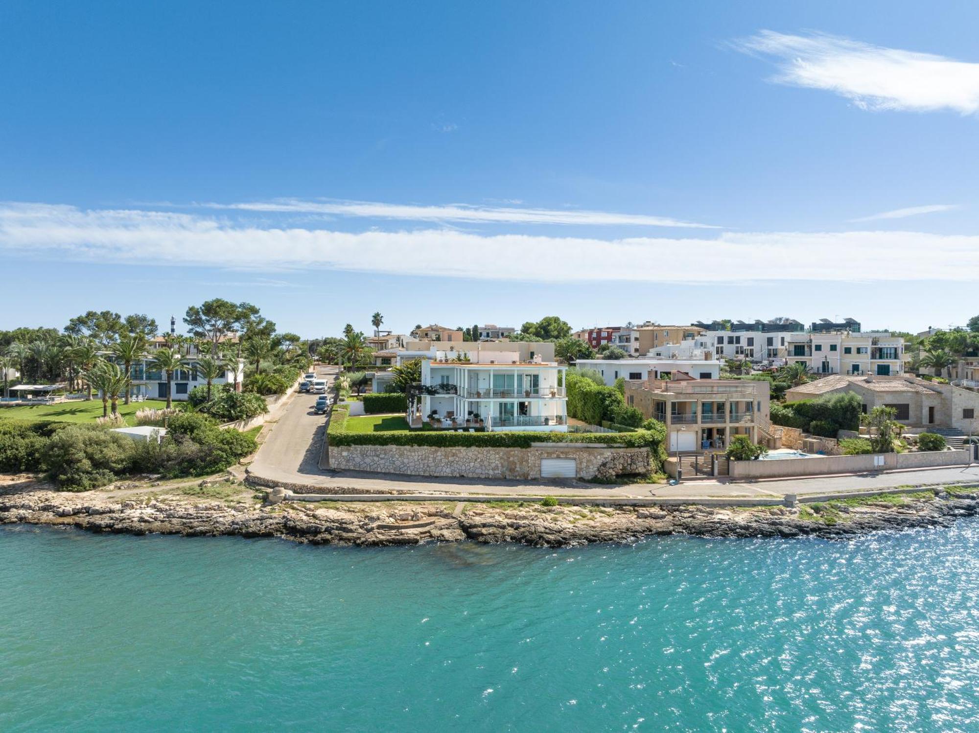 New! Esperanza De Marilla, Front Sea View, Pool, Ac, Bbq Portocolom (Mallorca)