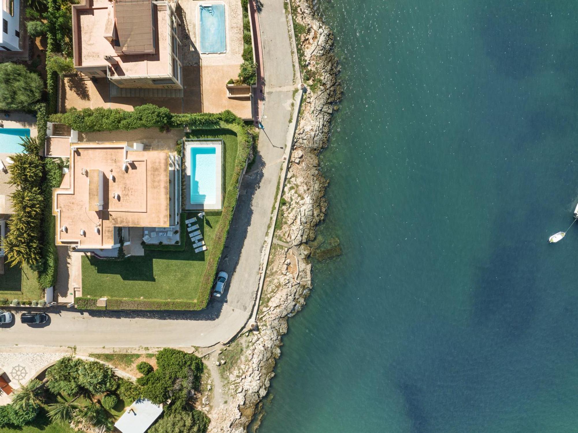Villa New! Esperanza De Marilla, Front Sea View, Pool, Ac, Bbq *