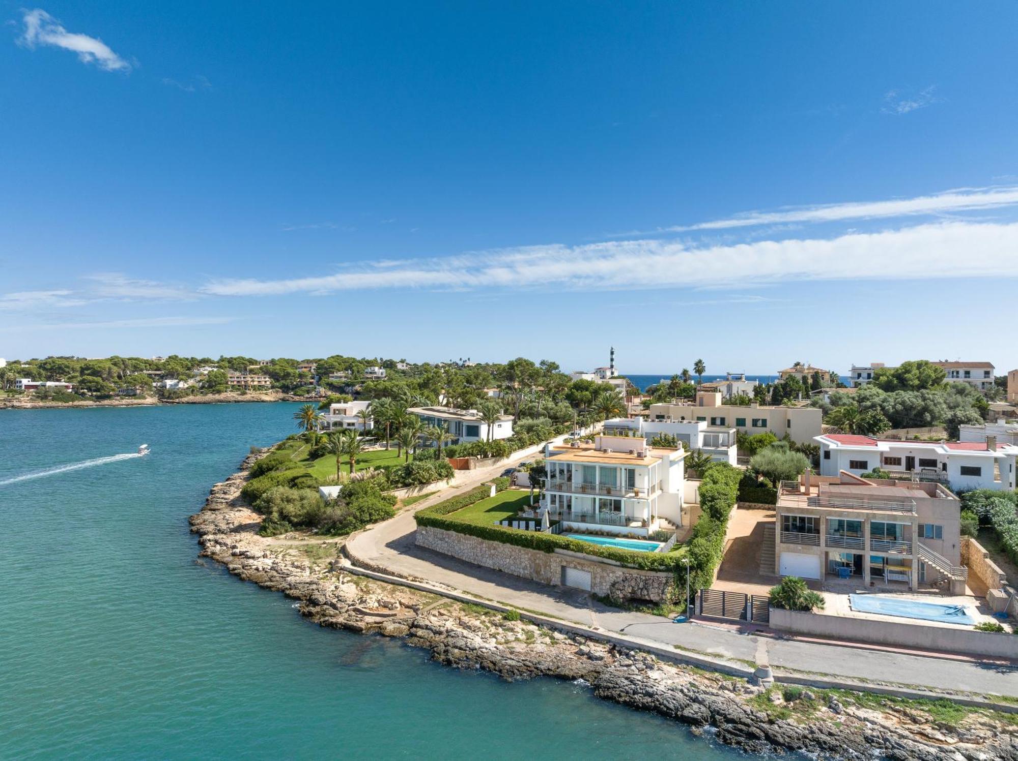 New! Esperanza De Marilla, Front Sea View, Pool, Ac, Bbq Portocolom (Mallorca)