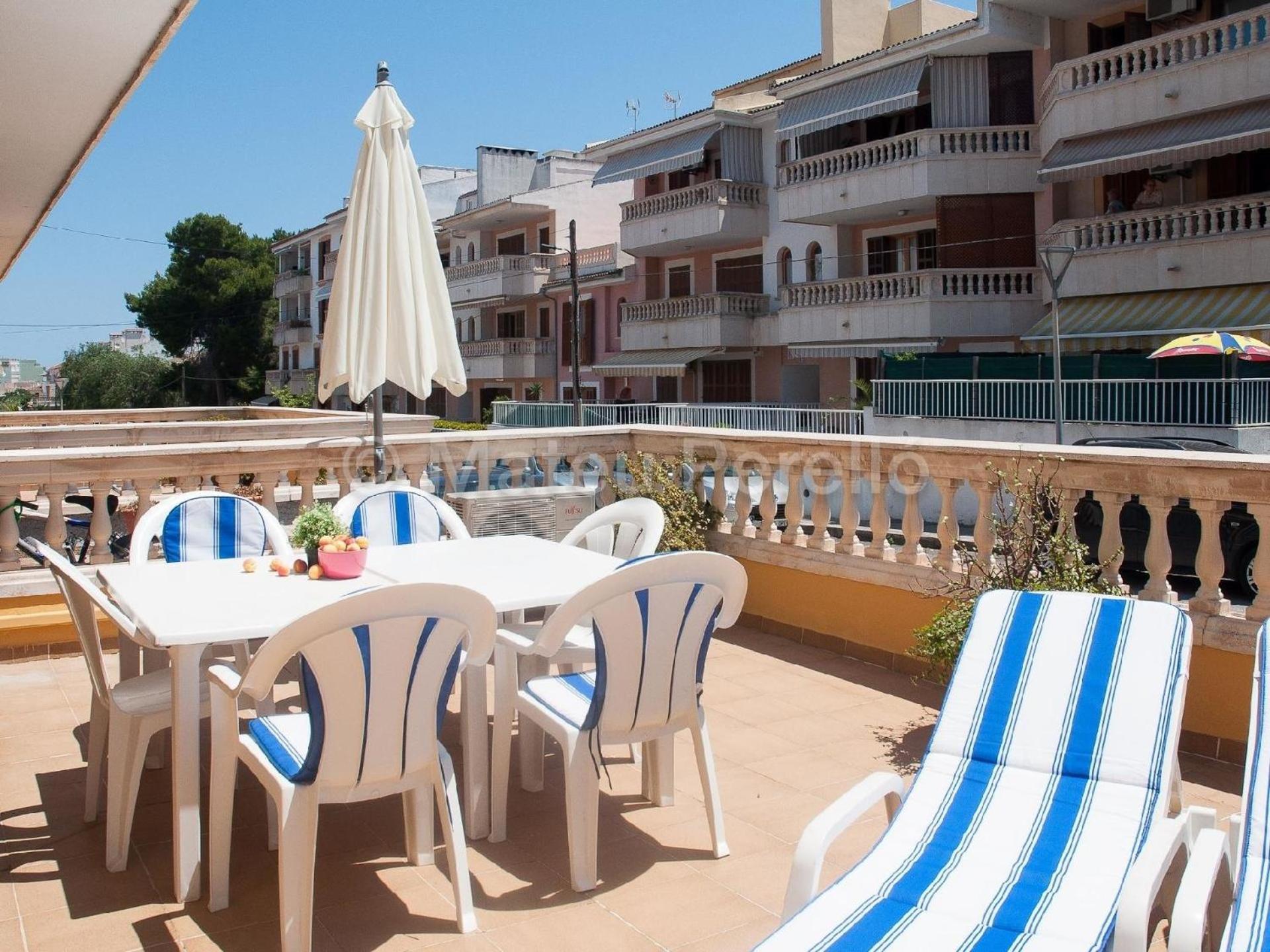 Apartamento In Son Baulo Mit Grill, Garten Und Terrasse