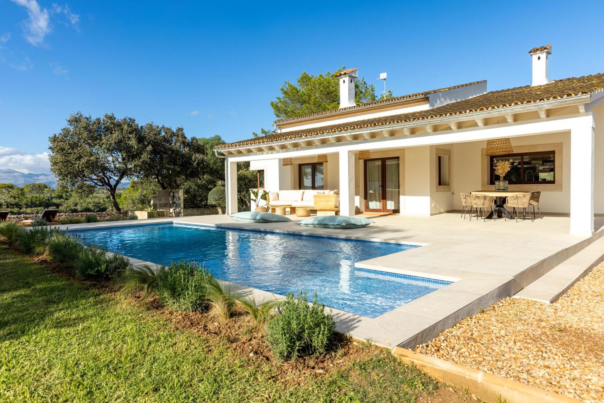 Es Mirador De Vernissa Jacuzzi Sauna Y Piscina Villa Santa Margalida