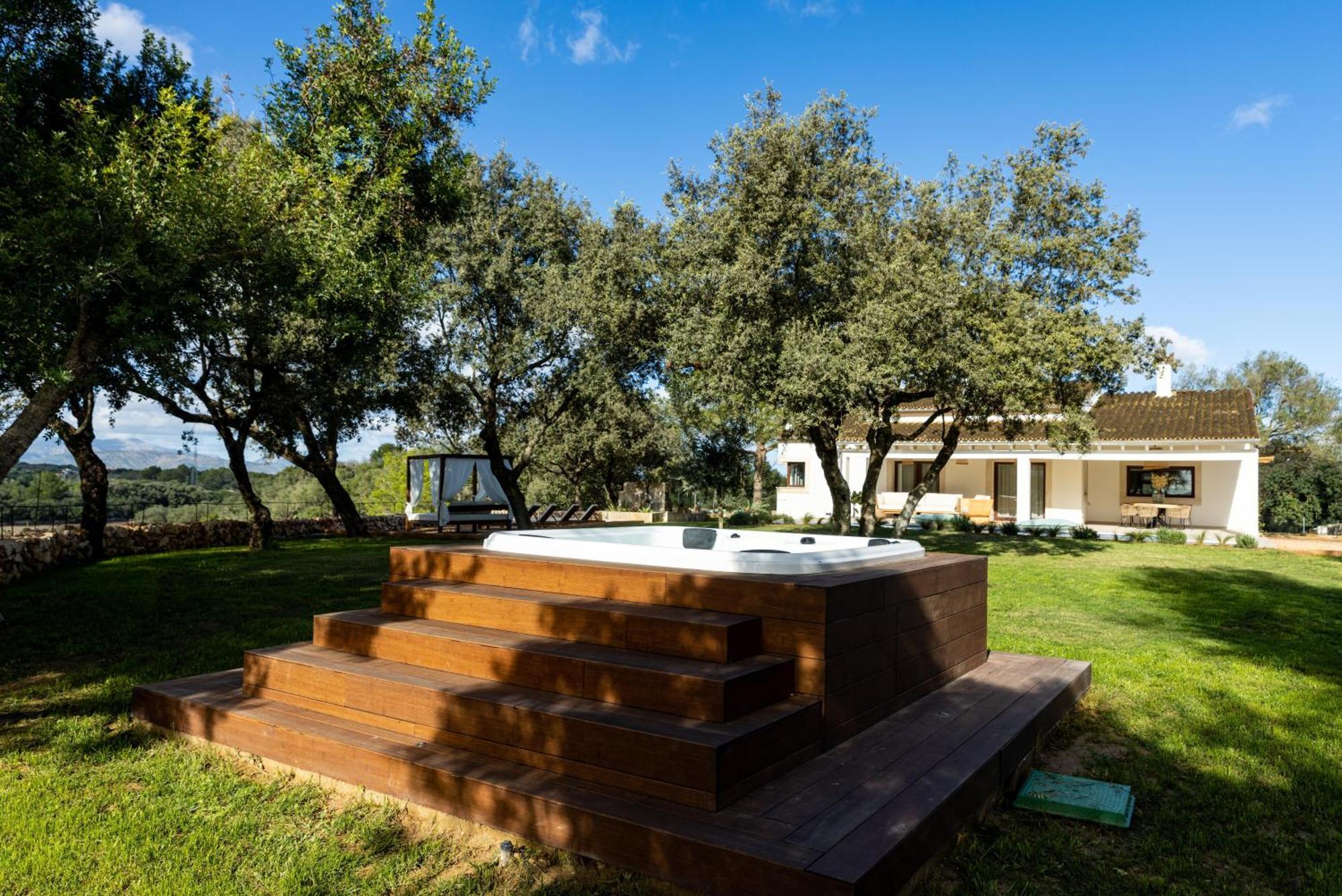 Es Mirador De Vernissa Jacuzzi Sauna Y Piscina Villa Santa Margalida