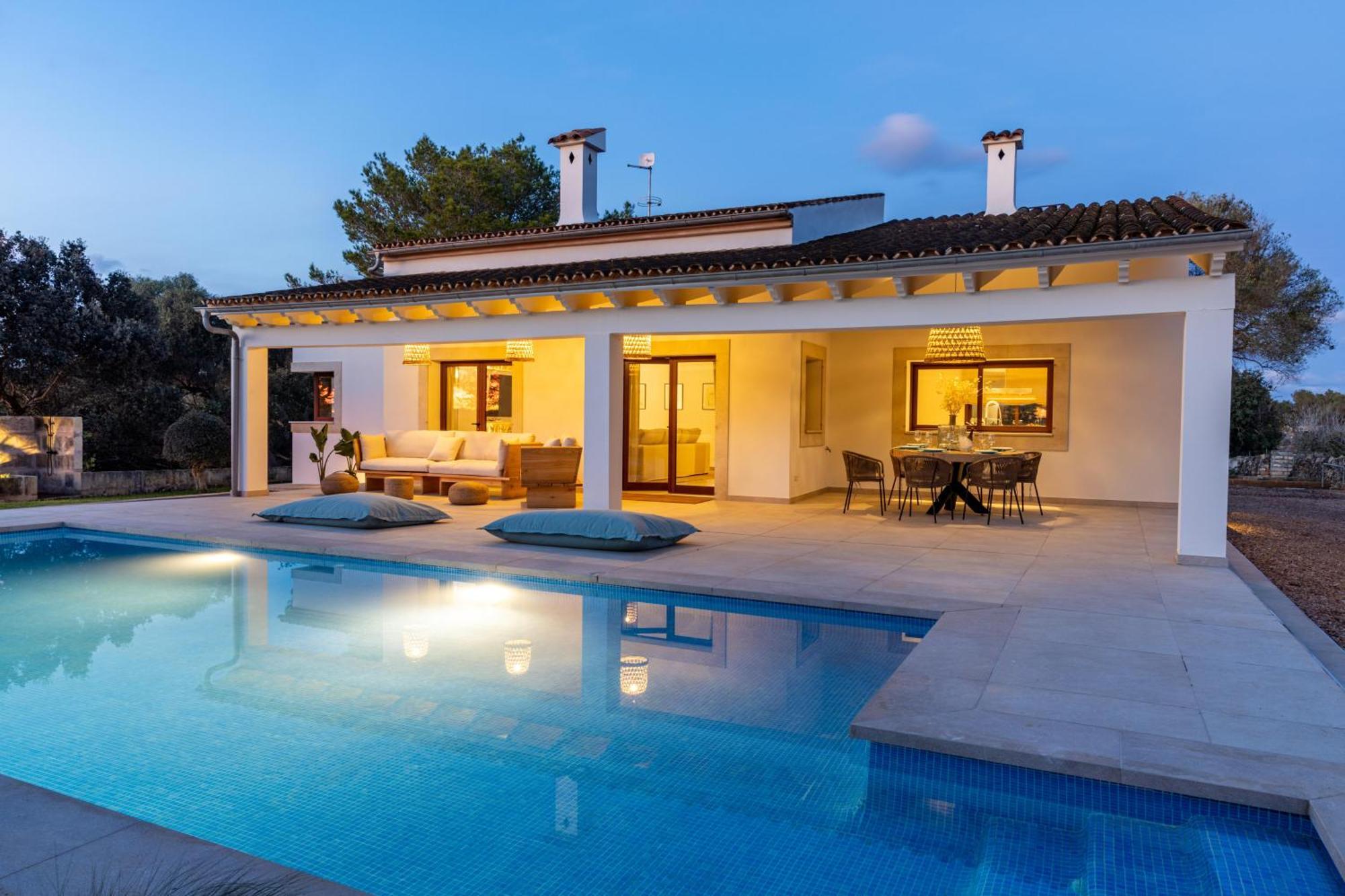 Es Mirador De Vernissa Jacuzzi Sauna Y Piscina * Santa Margalida