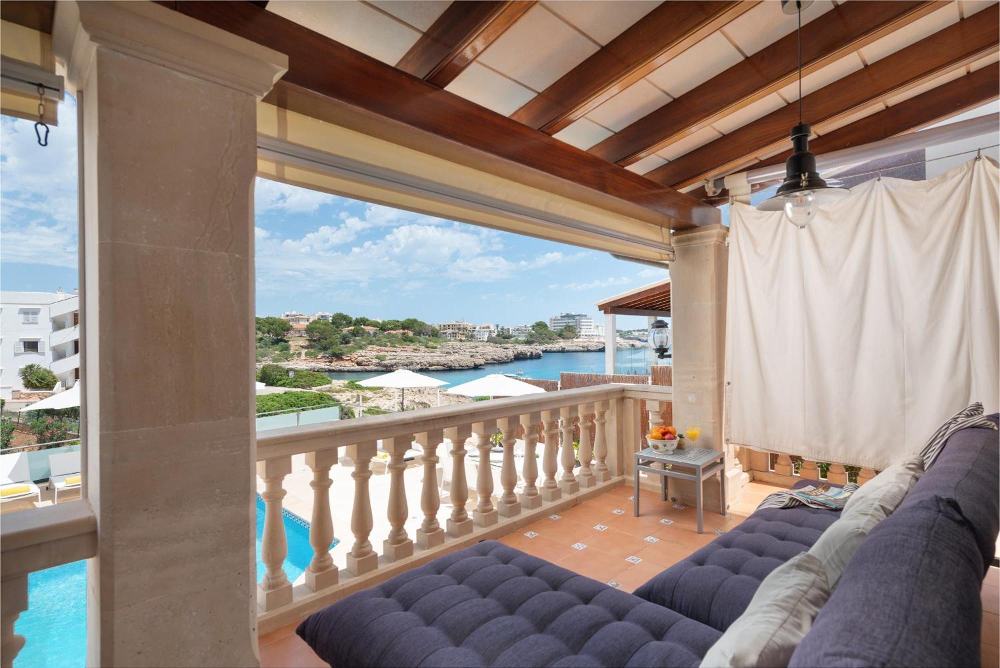 Sa Caleta With Sea Views, Pool, Sauna, And Jacuzzi