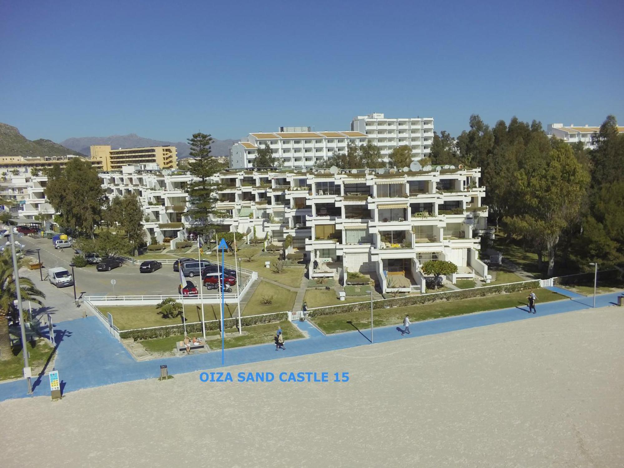 Apartamento Oiza Castle 15 At Beach, Wifi And Aircon