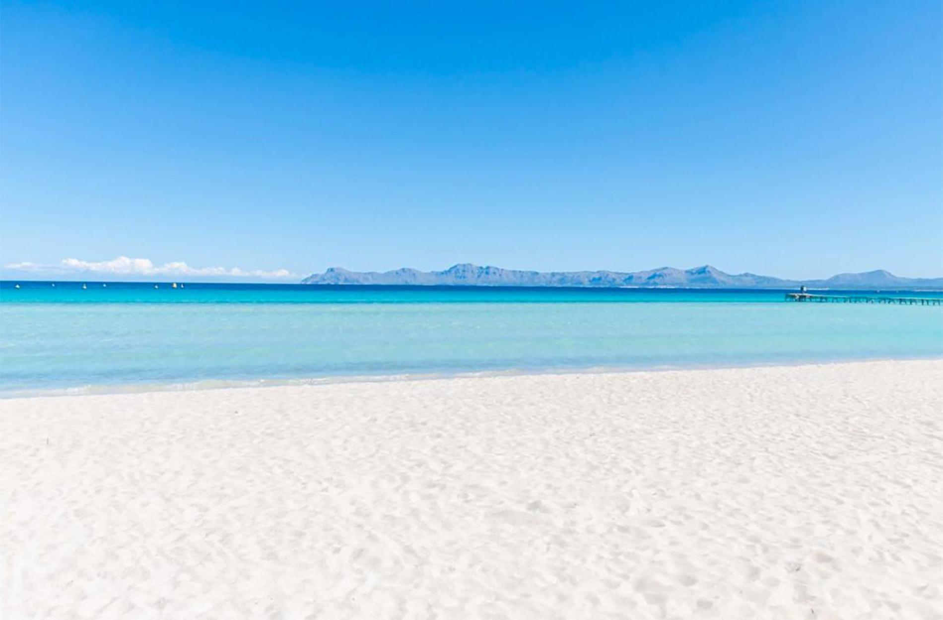 Apartamento The Shell Ll New At The Beach, With Sea Views And Swimming Pool Alcúdia