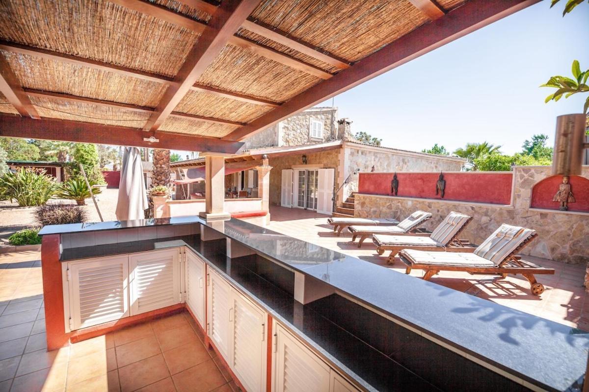 Refugio Spacious Pool Bbq Area And Office Llucmajor (Mallorca)