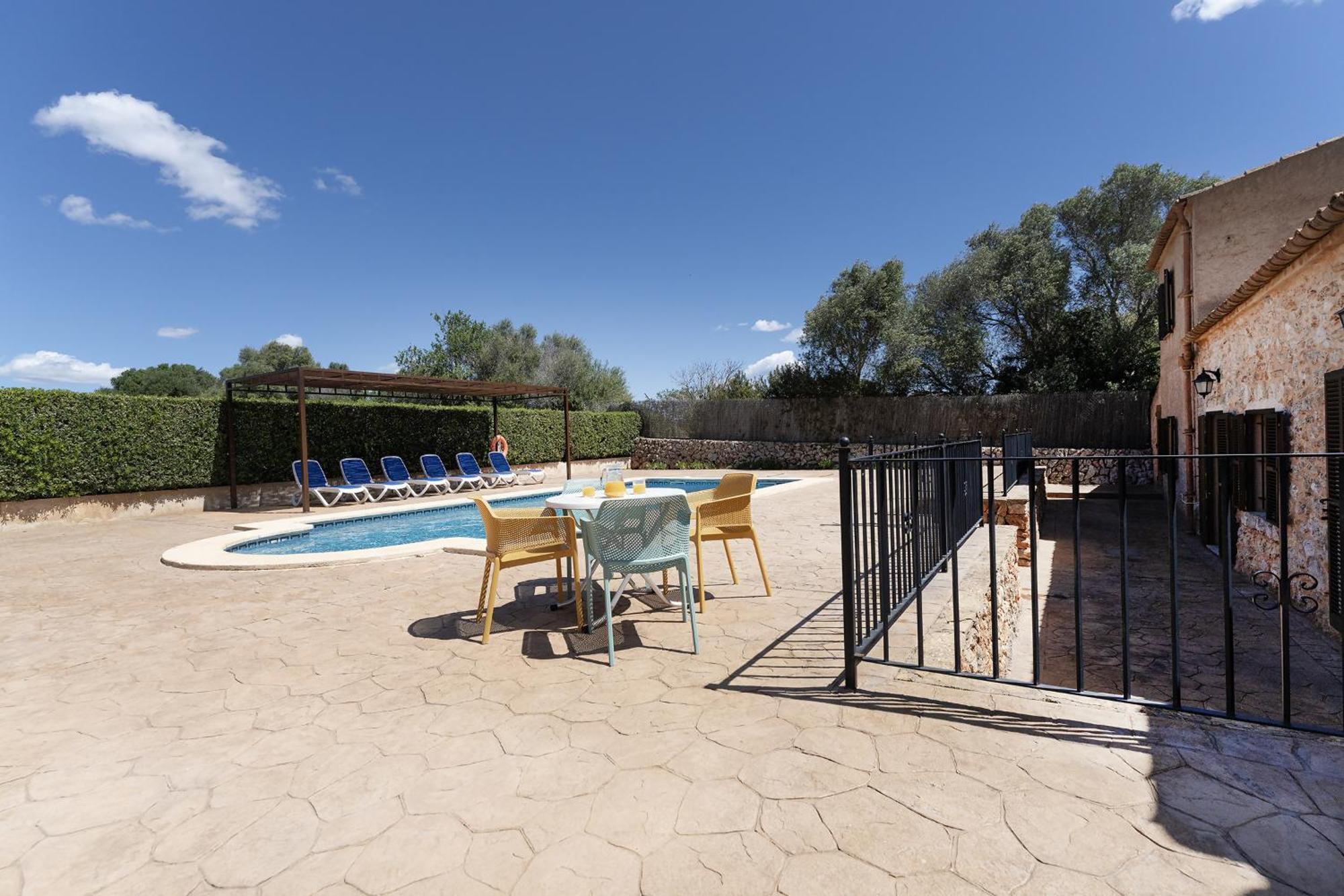 Con Piscina Bbq Terraza Y Wifi * Santanyí
