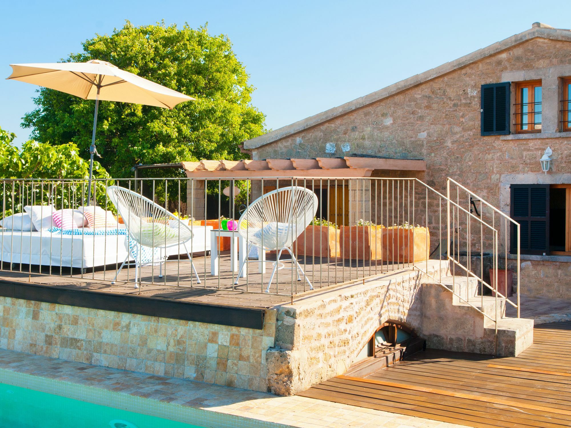Villa Barcares Petit, Piscina, Jardines Junto A Playa En Alcúdia