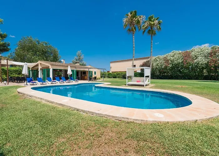New! Villa Canrito Para 16 Personas, Piscina, Jardines, Relax