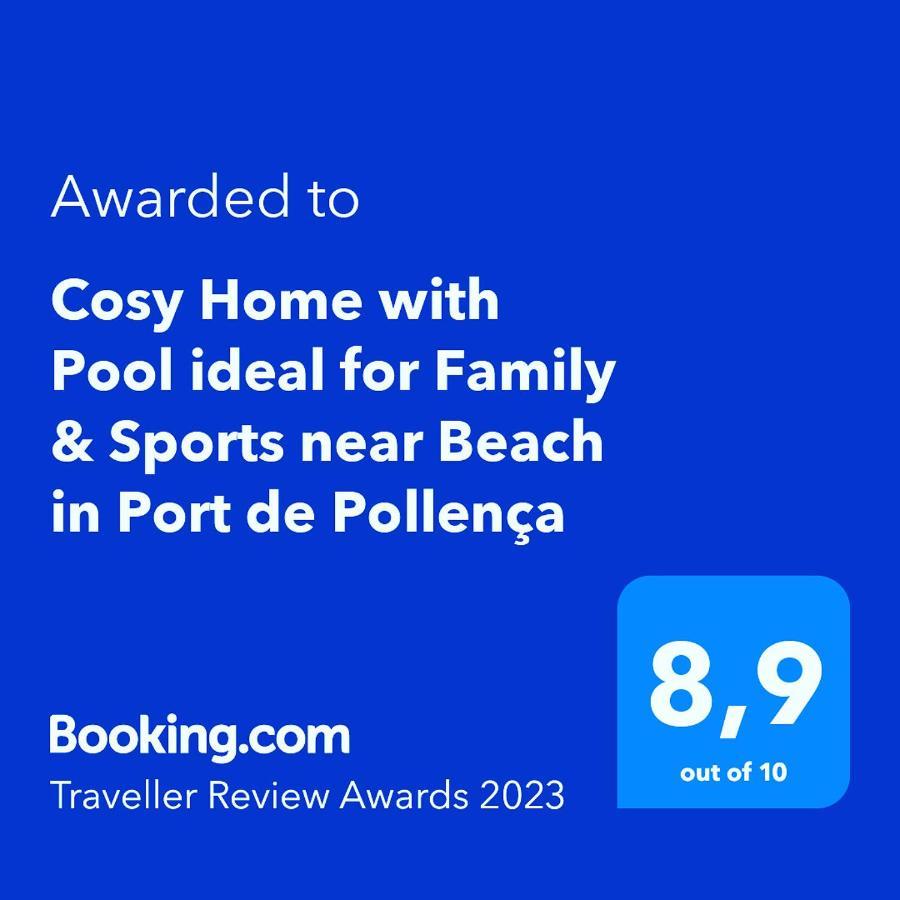 Cosy With Pool Ideal For Family & Sports Near In Port De Apartamento Pollensa