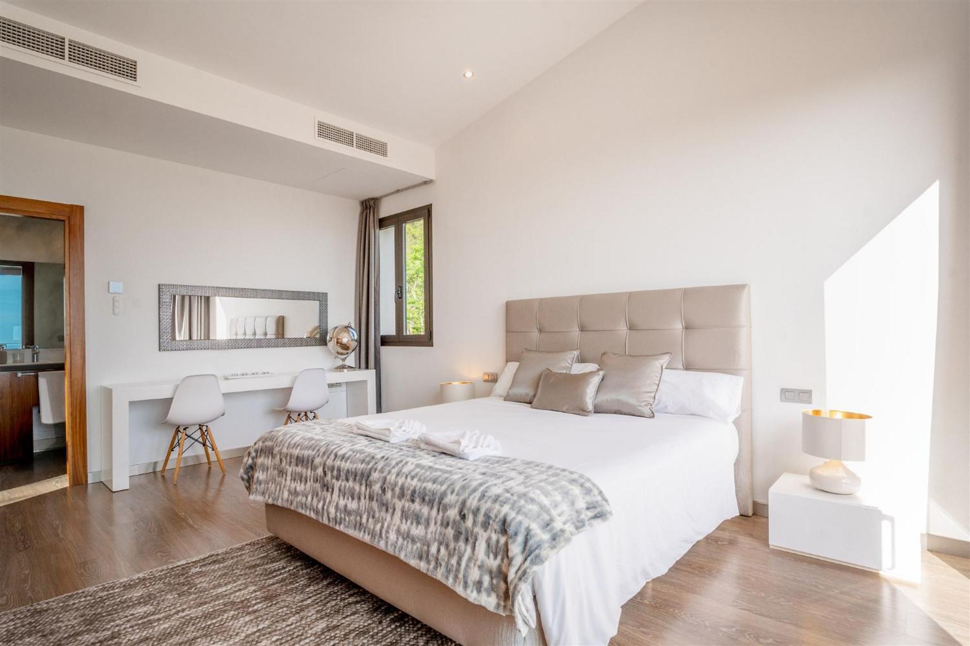 Bonita Con Vistas Espectaculares, Perfecto Familias Villa Palma de Mallorca